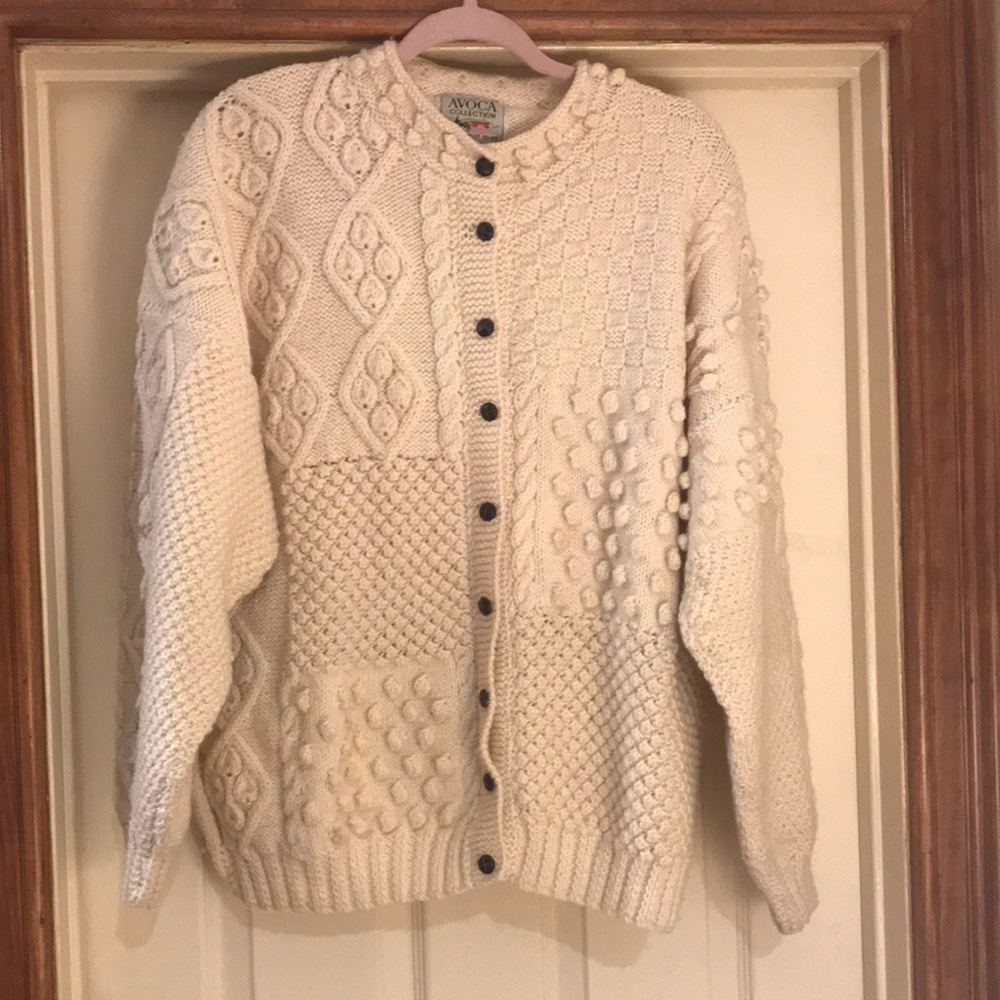 AVOCA IRISH wool sweater.